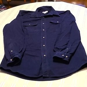 Large Carhartt button down shirt